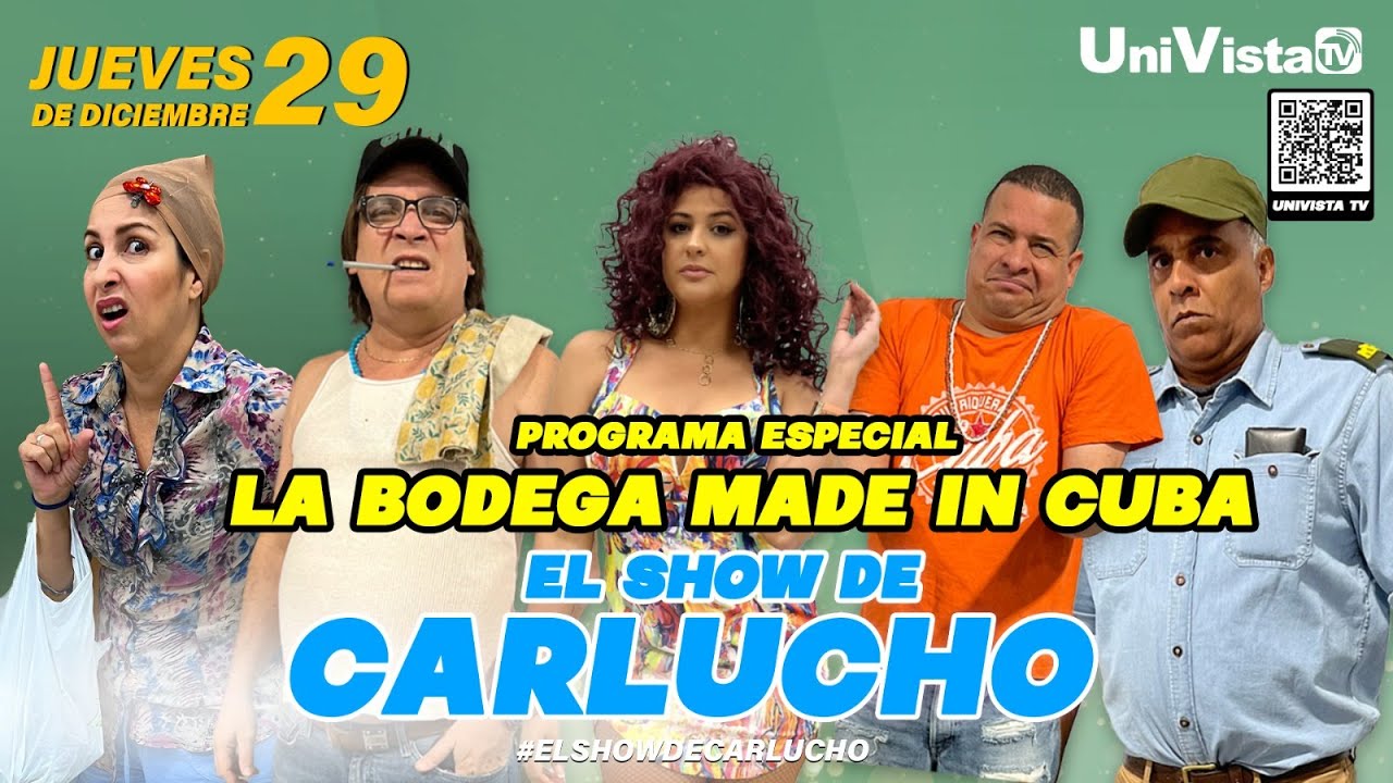 Prgrama Especial de la Bodega Made in Cuba,  hoy en UniVistaTV.