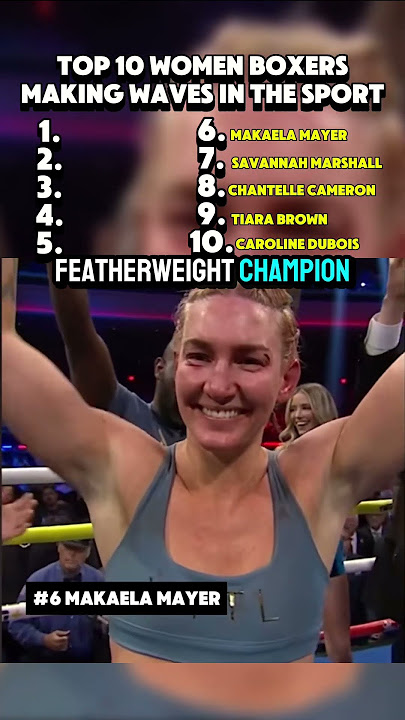 Top 10 Women Boxers that’s making waves in the sport 🥊 #boxingfans #womensboxing #extremesports