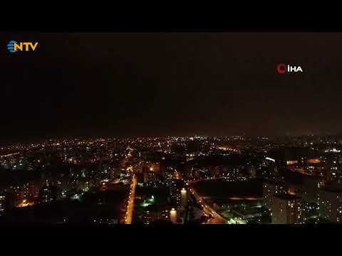 İstanbul'da geceyi aydınlatan