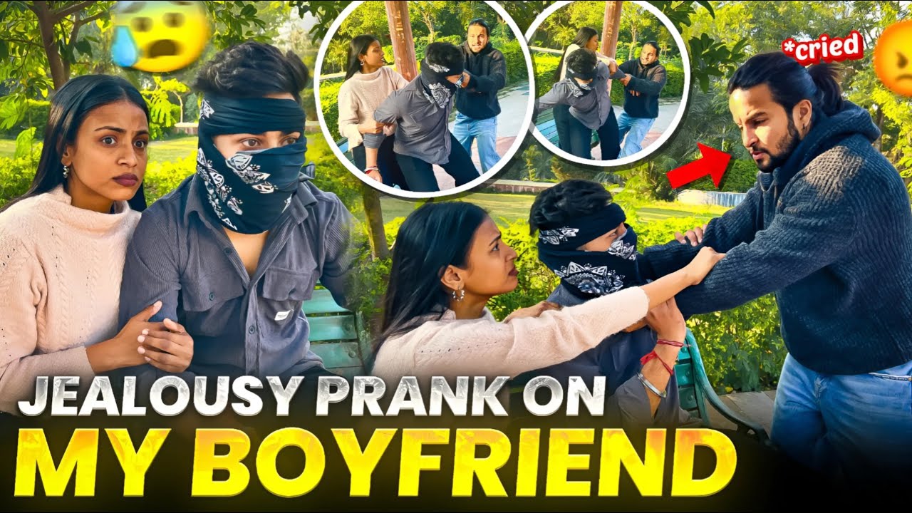 Jealousy Prank On My Boyfriend💔 He Cried🥺 - ZIDDIADI