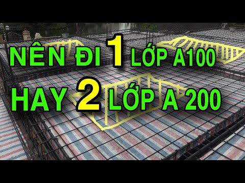Video Nên đi thép sàn 2 lớp hay 1 lớp?✅/Hướng dẫn thi công... - YouTube