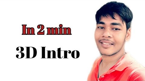 How to Make 3d Intro on Android (Kine Master)