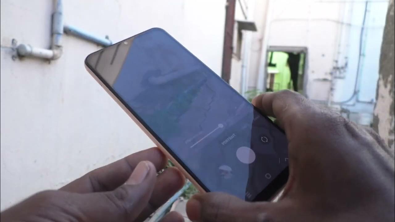 How to take background blurred image in Samsung Galaxy A13 YouTube