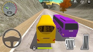 Mountain Hilly Tracks Bus Racing 3D Game || Bus Vs Bus Games || Bus Racing Games || Bus Games
