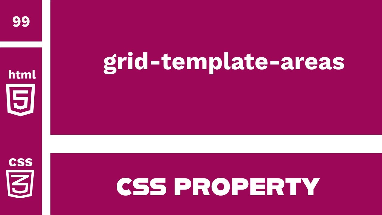 CSS Property : grid-template-areas explained ! - YouTube