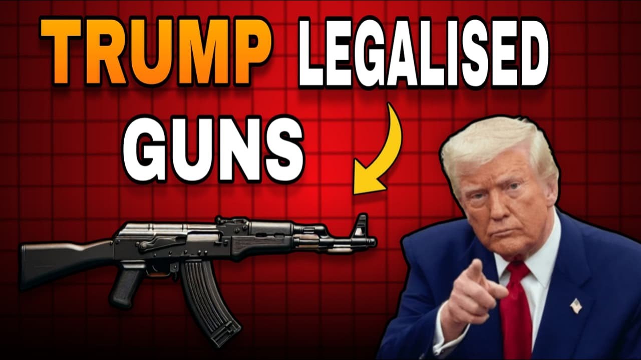 8 Guns Trump Just Legalized in 2025 (You Won’t Believe Which Ones!)