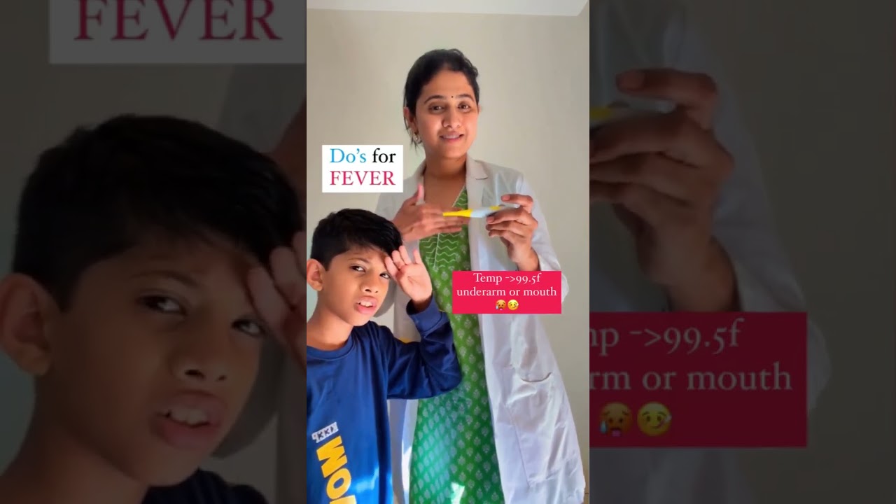 Do's For A Fever | Suggestions From Pediatrician | Best Children Doctor In Vijayawada | Dr.Srimukhi