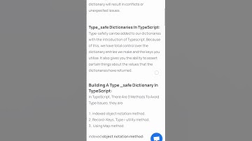 How To Build A Type_Safe Dictionary In TypeScript