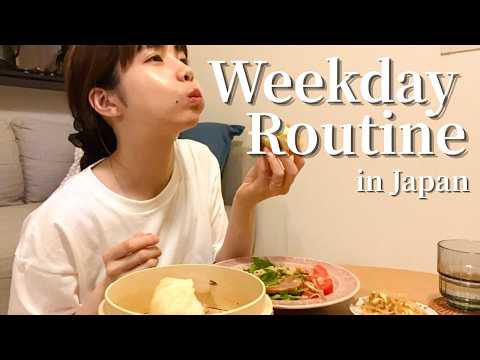 Weekday Evening Routine in Japan 🇯🇵 | Summer dish & At-Home Self-Care | Vlog