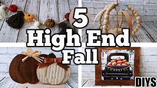 5 *MUST SEE* High End Boho Fall Decor | Neutral Fall Diys | Modern Farmhouse Home Decor | Giveaway