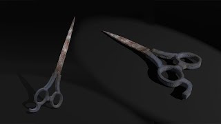 Scissors / 3D / Full workflow