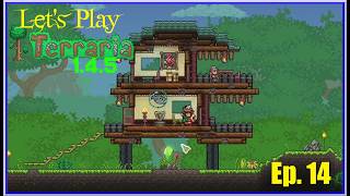 Terraria 1.4.5 - Episode 14 - Building A Jungle House