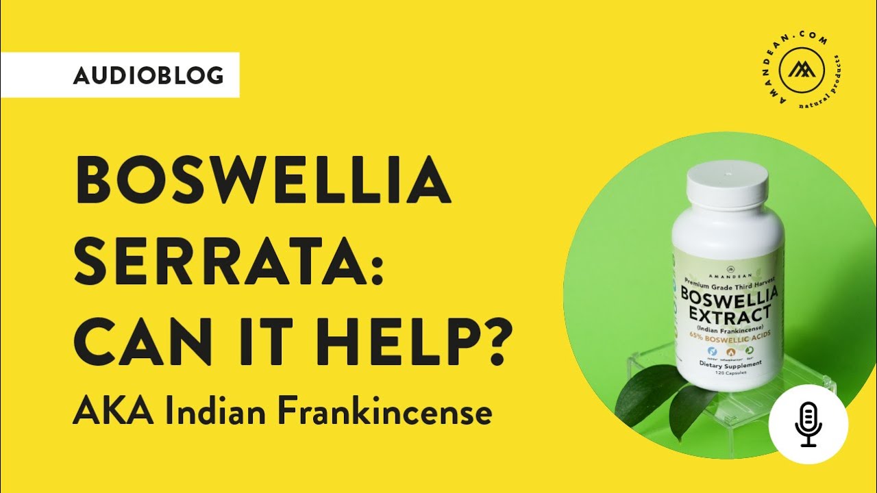 Does Boswellia Serrata really help with inflammation? YouTube