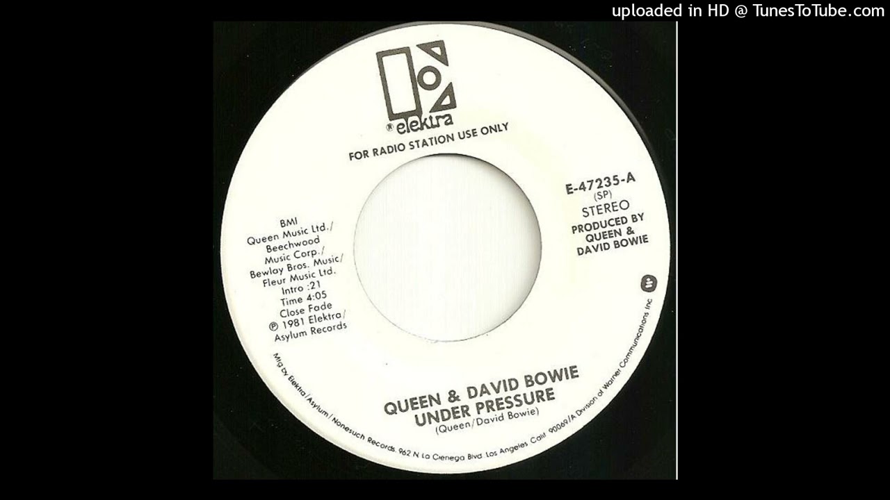 Queen & David Bowie ‎– Under Pressure (Extended 1981)