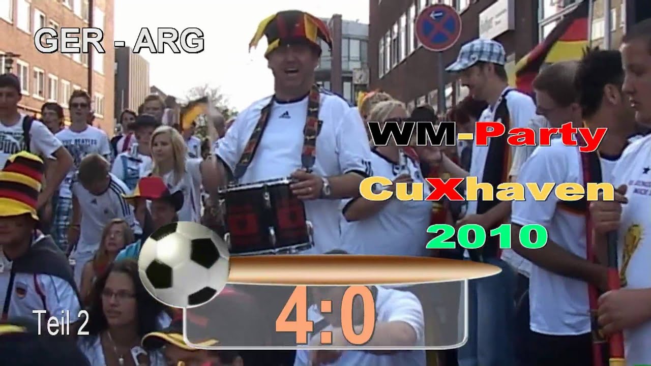 FIFA WM Partys 2010 Cuxhaven - Der Buttplatzreporter