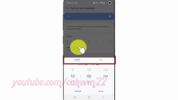 Samsung Galaxy S10 : How to turn on Do not disturb for specific times