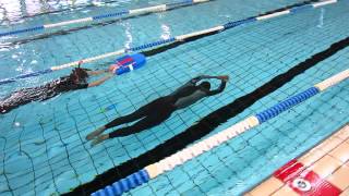 Danny Martherus Dynamic No Fins 117 Meter 50 Meter Pool, Above Water Footage