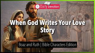 March 18: When God Writes Your Love Story - Boaz and Ruth - Ruth 1-4 - 365 Daily Devotions