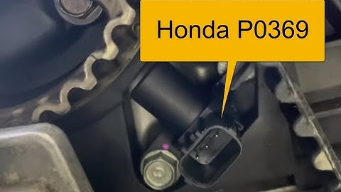 How to Fix Honda P0369: Camshaft Position Sensor 