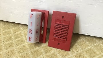 Fire Alarm Review Of The System Sensor PA400R Mini Horn & PS24LO Strobe Attachment ‘Modification’
