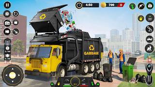 City Garbage Truck Driving Simulator 3D - Garbage Trash Truck Game - Android GamePlay screenshot 4