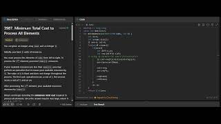 Full LeetCode 3987. Minimum Total Cost to Process All Elements | Weekly Contest 510 Update