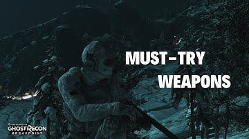 Ghost Recon Breakpoint: Must-Try Stealth Weapons for Ultimate Takedowns!