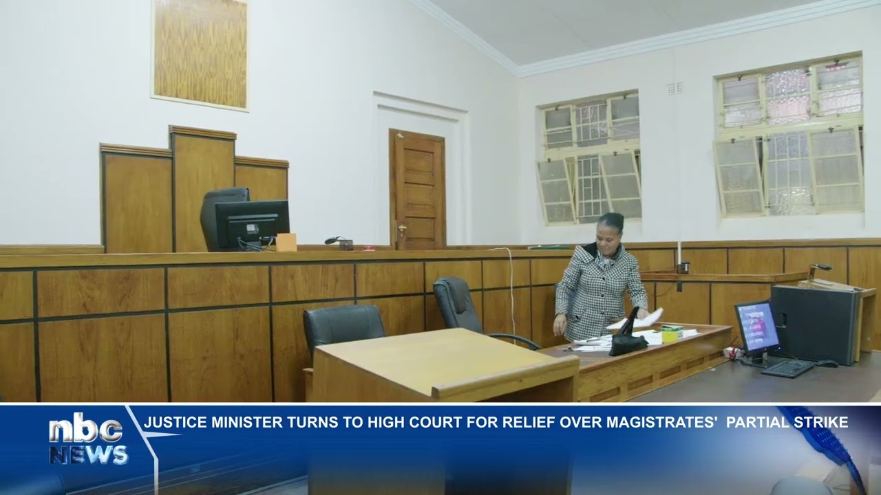 Justice Minister turns to High Court for relief over magistrates' partial strike - nbc