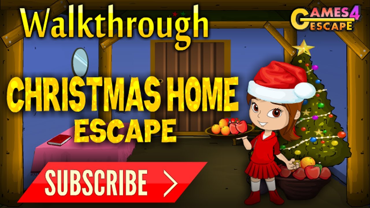 Christmas Home Escape Walkthrough [G4E]  YouTube