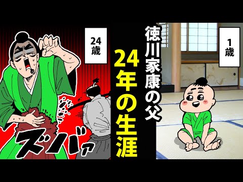 【漫画】松平広忠の生涯～徳川家康の父～【日本史マンガ動画】