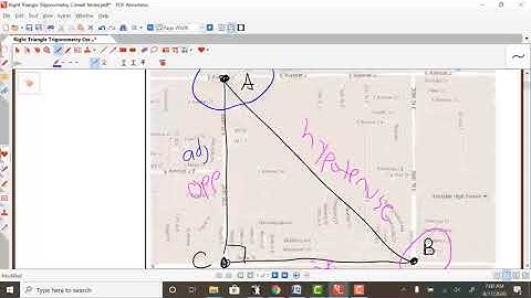 Right Triangle Trigonometry Lecture Video (Part 1)