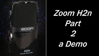 Zoom H2N Part 2 Harp demo