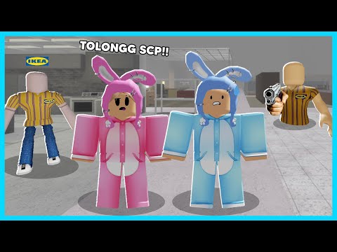 MIPAN & ZUZUZU Bertahan 100 Hari Dari SCP 3008 Di Ikea! BUAT RUMAH PALING AMAN - Roblox Role