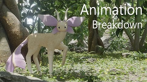 Fantasy Deer Animation Breakdown | Blender Eevee Render
