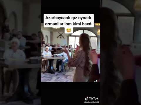 Azerbaijanlı🇦🇿 qızın ermenilerin oldugu restoranda reqs şousu (status üçün qısa videolar)