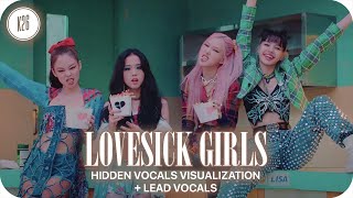 BLACKPINK ~ Lovesick Girls ~ Hidden Vocals Visualization & Lead Vocals (Chorus)