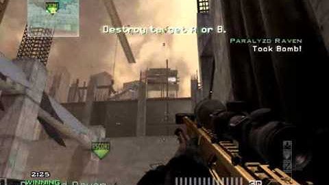 MW3⎮Spawn Throwing Knife Spot On Hardhat