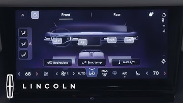 How To Use the Lincoln Navigator® Climate Controls | Lincoln