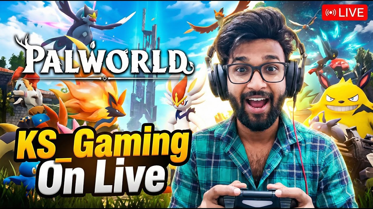 Palworld Live Stream on Moded Private Server