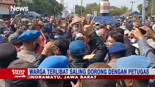Demo Korban Kebakaran Tangki Pertamina Berujung Saling Dorong - iNews Pagi 30/04