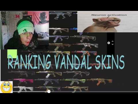 RANKING ALL VANDAL SKINS IN VAL