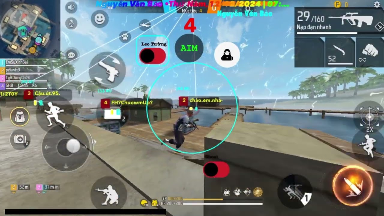 Hack FF Ob47 Chức Năng [ AimBot-Esp Box-Đổi Súng Nhanh-Bắn Di Chuyển]