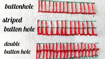 Aari class tutorial/buttonhole strippedbuttonhole, doublebuttonholestitch in tamil @AnjusAariBridal