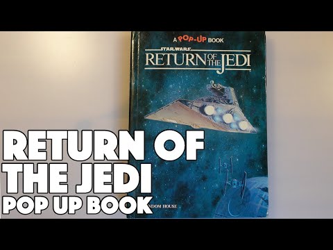 Return Of The Jedi Pop Up Book - YouTube