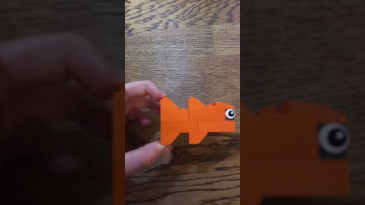 Lego fish vs real fish