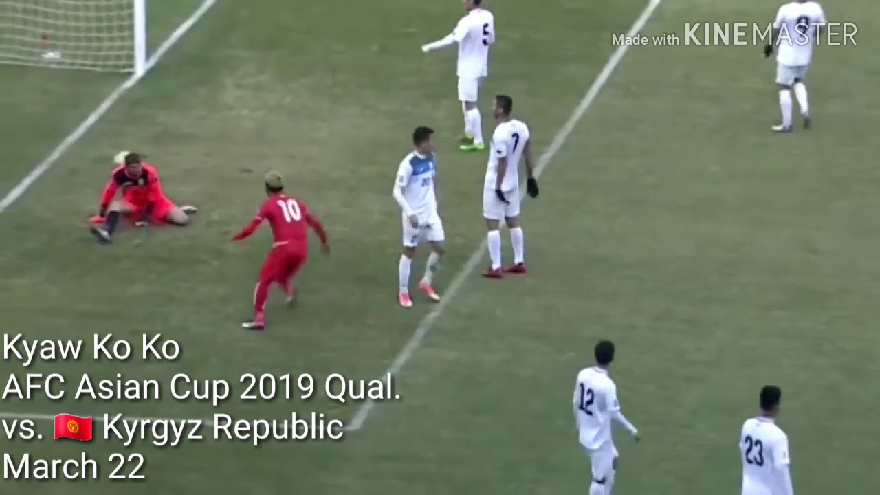 Myanmar national football team All goals in 2018. YouTube