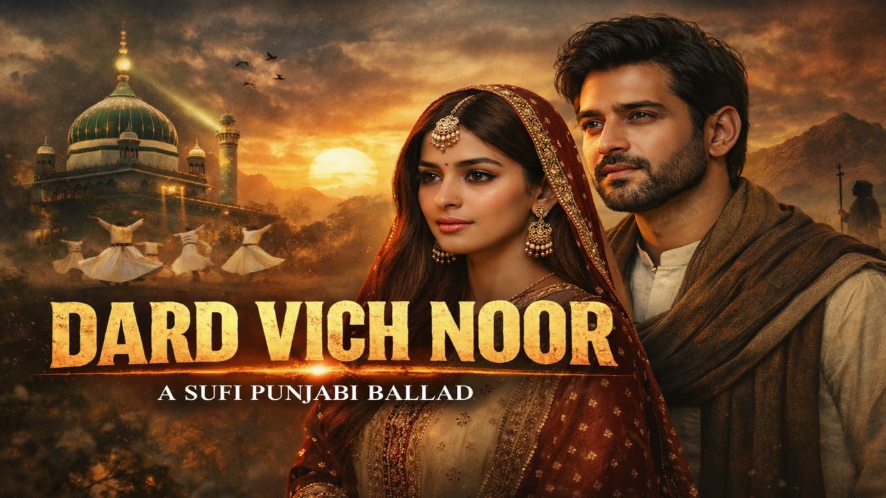Dard Vich Noor | A Sad Sufi Melody That Will Touch Your Heart  | Sufi Punjabi Ballad