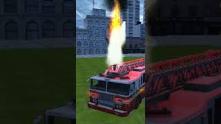Real Fire Truck Driving Simulator 2021 - New Fire Fighting Fireman's Daily - Android IOS GamePlay screenshot 1