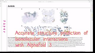 Overview | Accurate structure prediction of biomolecular interactions with AlphaFold3