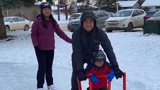 Learning Iceskating | Lynnwood Community Ice Rink